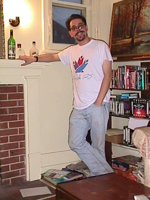 John (standing)
