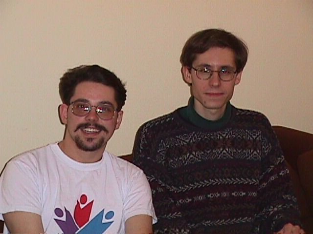 John (left) and Chris